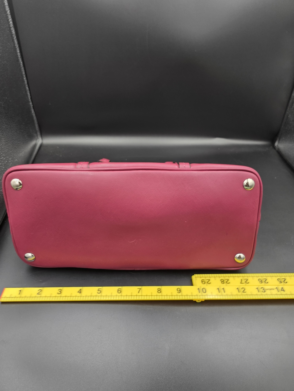 Coach Pink Leather Satchel Bag - Picture 14 of 16